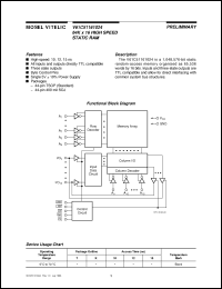 Click here to download V61C51161024-10 Datasheet