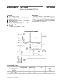Click here to download V62C1164096L100B Datasheet