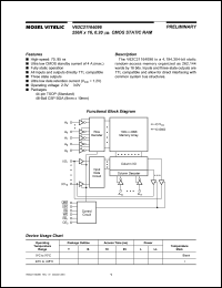 Click here to download V62C21164096LL-85B Datasheet