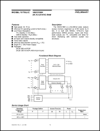 Click here to download V62C51864LL-70PI Datasheet