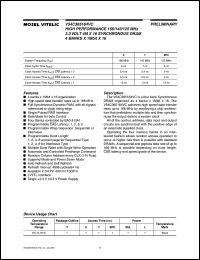 Click here to download V54C365164VC-7T Datasheet