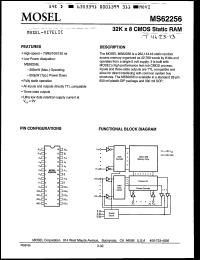 Click here to download MS62256L-10 Datasheet