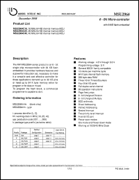 Click here to download MSU2964 Datasheet