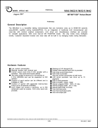 Click here to download MSU3042 Datasheet