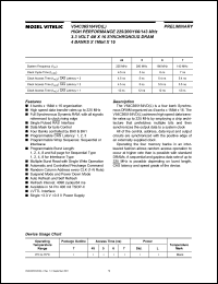 Click here to download V54C365164 Datasheet