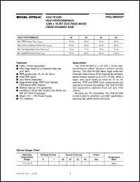 Click here to download V53C16129H Datasheet