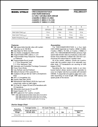 Click here to download V58C2256164S Datasheet