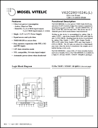 Click here to download V62C2801024L Datasheet
