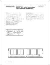 Click here to download V826532K04S Datasheet