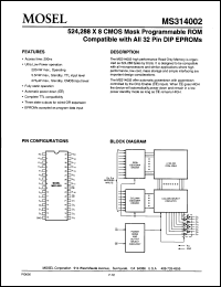 Click here to download MS314002-20PC Datasheet