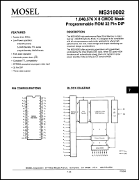 Click here to download MS318002-20PC Datasheet