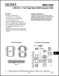 Click here to download MS511000-10PC Datasheet