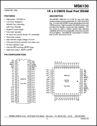 Click here to download MS6130-55PC Datasheet