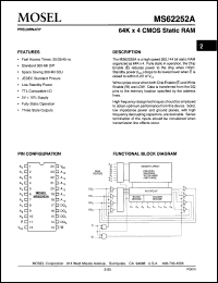 Click here to download MS62252A45NC Datasheet
