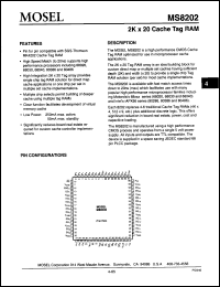 Click here to download MS8202-20JC Datasheet