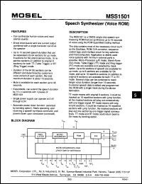 Click here to download MSS1501XC Datasheet