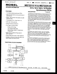 Click here to download MS72216 Datasheet