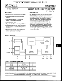 Click here to download MSS0-283 Datasheet