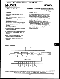 Click here to download MSS0-601 Datasheet