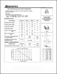 Click here to download 2N3772 Datasheet