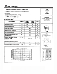 Click here to download 2N5429 Datasheet