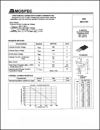 Click here to download 2SC3153 Datasheet