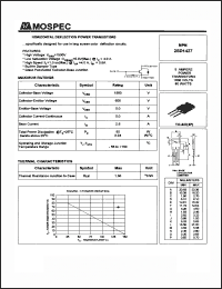 Click here to download 2SD1427 Datasheet