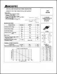 Click here to download 2SD798 Datasheet