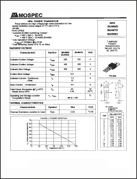 Click here to download BU406D Datasheet