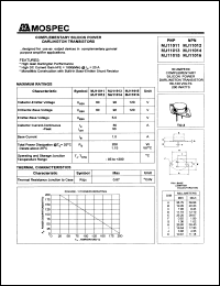 Click here to download MJ11012 Datasheet