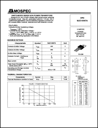 Click here to download MJE13007A Datasheet