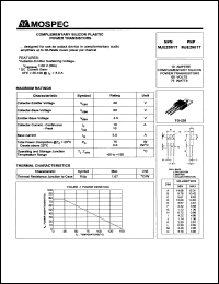 Click here to download MJE2901T Datasheet