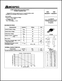 Click here to download MJE2801 Datasheet