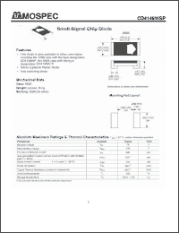 Click here to download CD4148WSP Datasheet