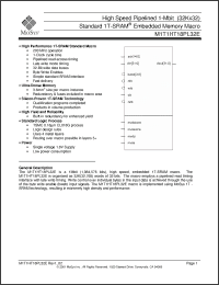 Click here to download M1T1HT18PL32 Datasheet