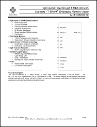 Click here to download M1T1HT25FL32 Datasheet