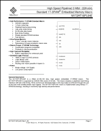 Click here to download M1T2HT18PL64 Datasheet