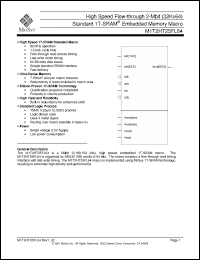 Click here to download M1T2HT25FL64 Datasheet