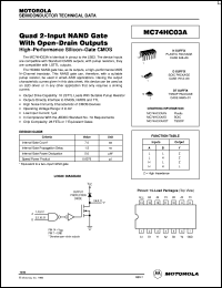 Click here to download MC74HC03 Datasheet