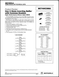 Click here to download MC74HC366AD Datasheet