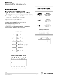 Click here to download MC74HCT04 Datasheet