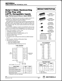 Click here to download MC74HCT374ADW Datasheet