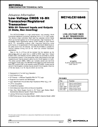 Click here to download MC74LCX16646 Datasheet