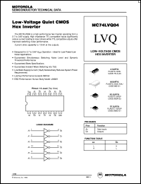 Click here to download MC74LVQ04 Datasheet