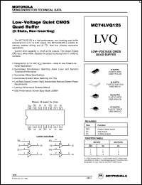 Click here to download MC74LVQ125D Datasheet