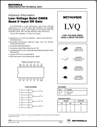 Click here to download MC74LVQ32 Datasheet