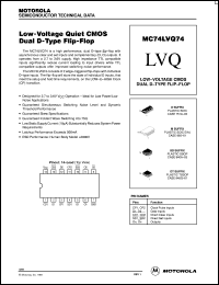 Click here to download MC74LVQ74 Datasheet