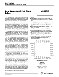 Click here to download MC88915FN55 Datasheet