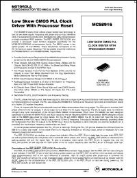 Click here to download MC88916DW Datasheet
