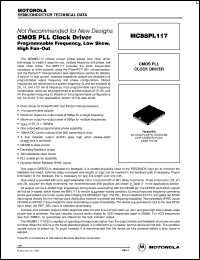 Click here to download MC88PL117FN Datasheet